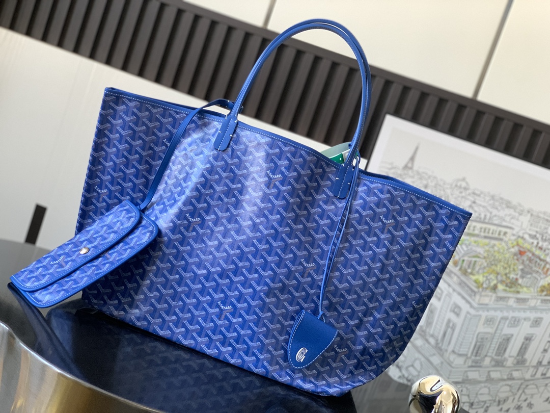 Saint Louis GM Tote Bag In Blue